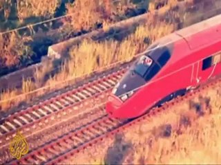 'Ferrari of trains' puts Italy on fast track