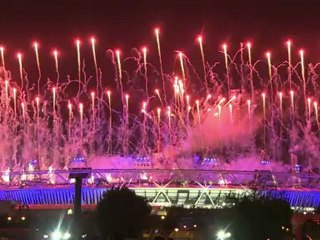 Fiesta de fuegos en Londres