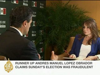 Lucia Newman speaks to Enrique Pena Nieto