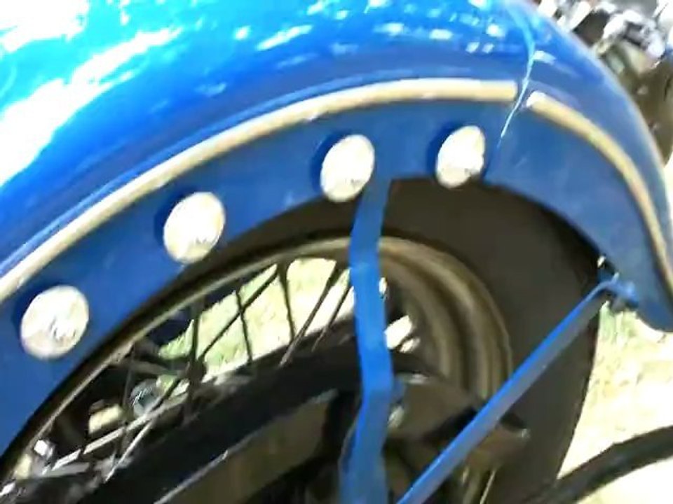 1941 Harley - This 1941 Harley Davidson has a big engine. This classic motorcycle was seen at Motor Muster, 2011.