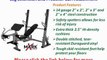 XMark Fitness International Olympic Weight Bench with Leg Extension and Preacher Curl Attachment