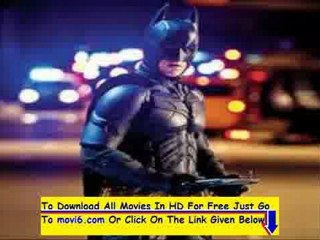 The Dark Knight Rises 2012 Batman 3 Movie