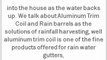 Rainwater harvesting