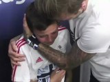 Insolite : quand David Beckham fait pleurer un enfant !