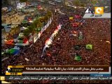 مرسي يهتف بميدان التحرير: ثوار أحرار هنكمل المشوار