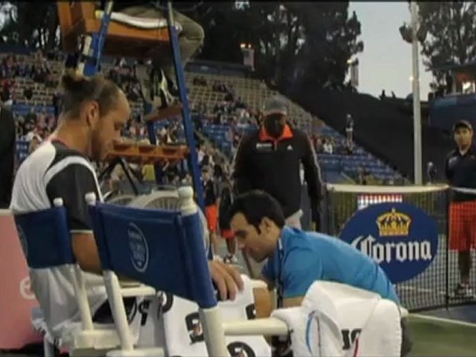 Farmers open: querrey nach aufgabe-sieg im halbfinale