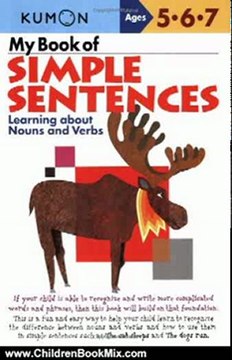 Children Book Review: My Book of Simple Sentences: Learning about Nouns and Verbs (Kumon Workbooks) by Shinobu Akaishi