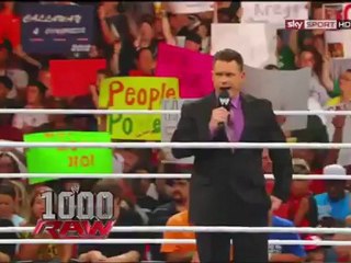 WWE RAW 1000 Episode(Part09)