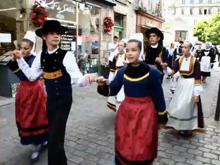 Festival de Cornouaille 2012. Défilé des enfants