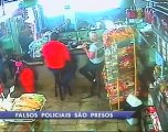Três falsos policiais são presos por de roubar postos e padarias