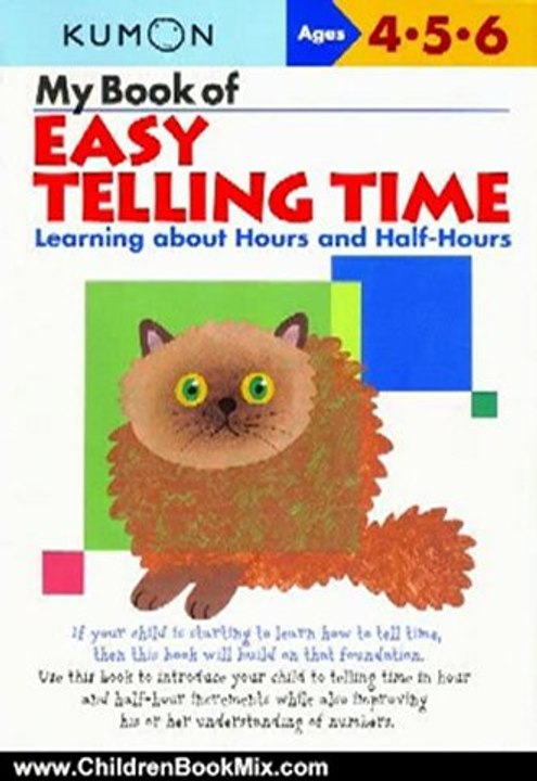 Children Book Review: My Book of Easy Telling Time: Learning about Hours and Half-Hours by Shinobu Akaishi, Eno Sarris
