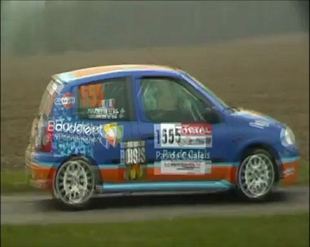 Rally Touquet 2012 passage Raphael Lefrançois ES 2