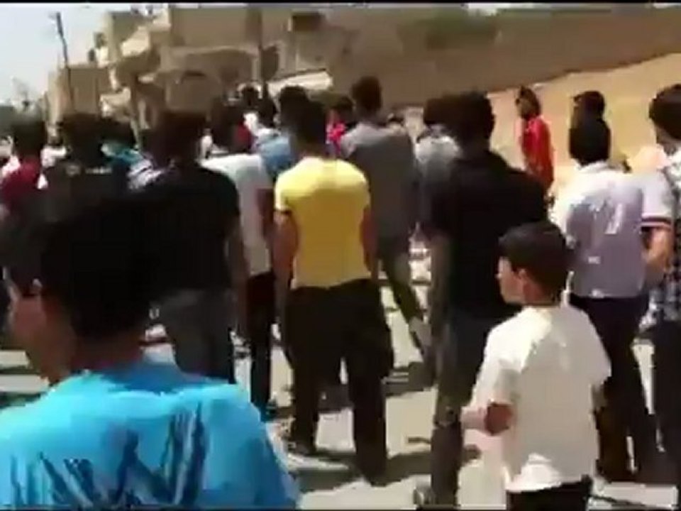 Syria فري برس درعا الجيزة  جمعة انتفاضة العاصمتين    27 7 2012 ج1 Daraa