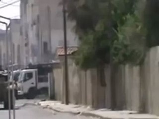 Syria فري برس درعا المحطة اشتباكات بمخفر المخيم 27 7 2012 ج5 Daraa