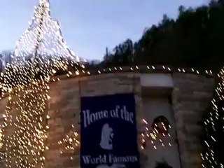 Amazing Christmas Lights - Stopping at Christ In The Smokies museum in Gatlinburg, Tennessee. Travel.