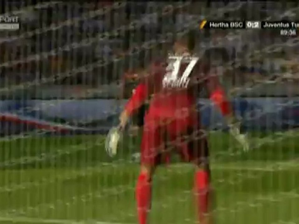 Hertha BSC 0-2 Juventus (But de Krasic)