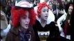 Estudiantes disfrazados de superhéroes protestan en Chile