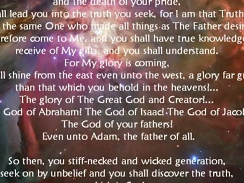 For God’s Glory, All Things That Are and Were Created Were Created By His Knowledge... Designed in Perfect Intelligence