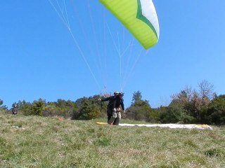 Decollage Bi place parapente