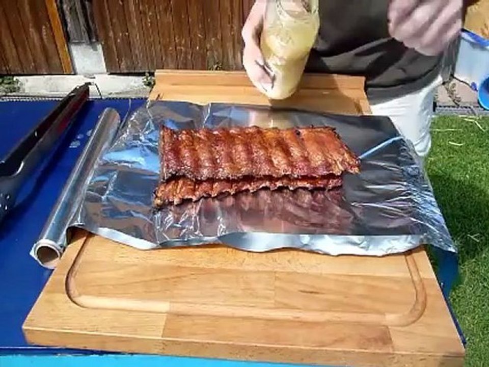 Sweet apple back ribs