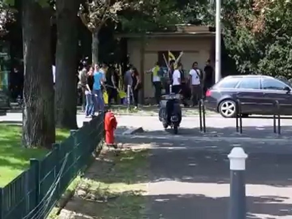 Manif kurde Strasbourg