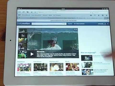 Video uploads on DailyMotion.com