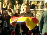 Homenaje a la bandera de España