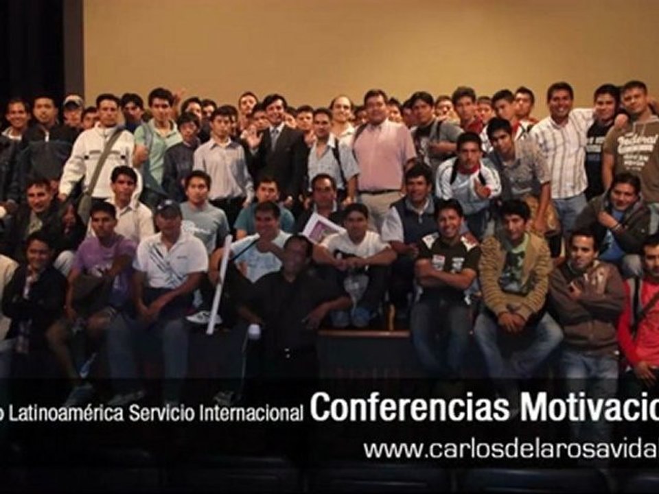 Conferencia Motivacional para Estudiantes