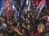 Cristina Fernández arrasa a sus rivales y llama a la 