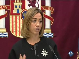 Chacón anuncia el repliegue de las tropas españolas en Libia