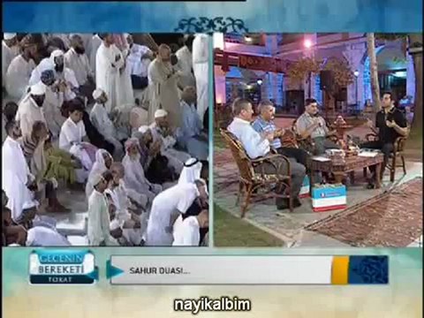 4 Sahur duası TOKAT Gecenin bereketi 2012 STV