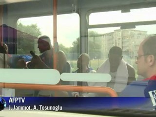 JO: le basketteur Tony Parker enfin à l'entraînement