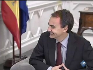 Zapatero recibe por última vez a Rajoy en La Moncloa