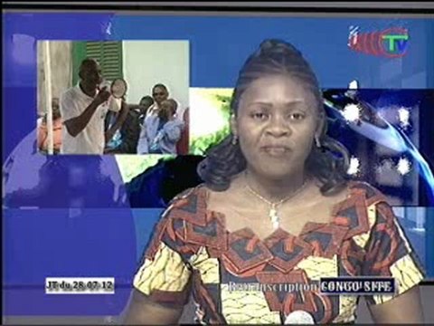 Le candidat du PRL à Moungali 2 échange avec les habitants du quartier Plateau des 15 ans