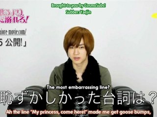 (CosmoSubs) [120728] Ai Ore 6th Interview - Karam & Ohno