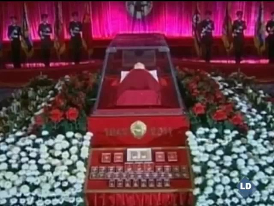 Ceremonia de despedida de Kim Jong-il
