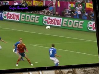 Sergio Busquets Skills - Euro Cup v.s Italy_10-06-2012