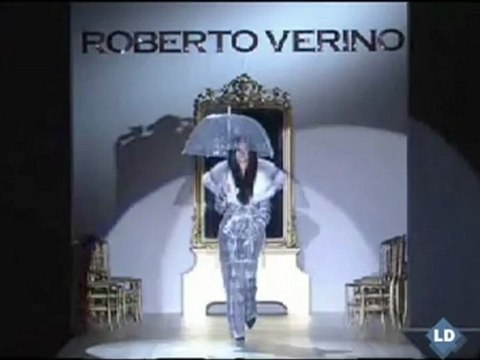 Caídas sobre la pasarela Cibeles en el desfile de Roberto Verino