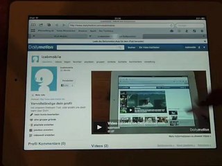 Uploading Photos on Facebook with iCab Mobile