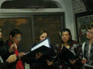 Coro del Colegio William Morris dirigido por Julián Barsky... "Fuego en Animaná"
