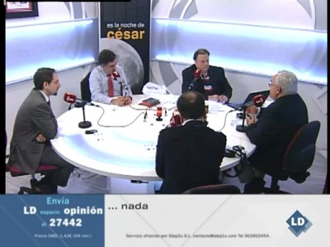 Es la noche de César: Entrevista de César a Mikel Buesa - 09/05/12