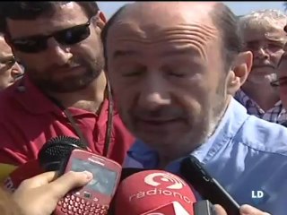 Rubalcaba se va a Valencia para anunciar que pedirá ayudas a los pueblos