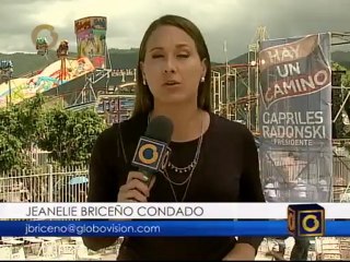 Así fue el recorrido del candidato Capriles Radonski este sábado en Guarenas