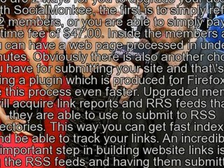 Using SocialMonkee To Construct A Lot Of Links