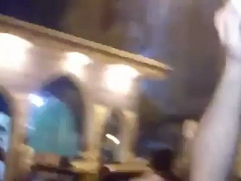 Syria فري برس حلب أقيول مظاهرة مسائية من جامع أسامة بن زيد ج3 28 7 2012 Aleppo