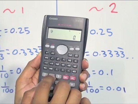 Modo Fix/Sci/Norm de una calculadora cientifica - Vídeo Dailymotion