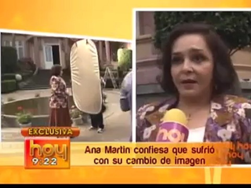 Grabando los promocionales de Amores Verdaderos