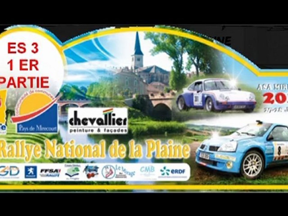 35 EME RALLYE DE LA PLAINE ES 3 1 ER PARTIE