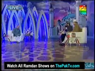 Noor e Ramzan Hum Ke Saath By Hum TV - 29th July 2012 (Seher) - Part 3