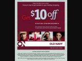 Old Navy coupons August 2012